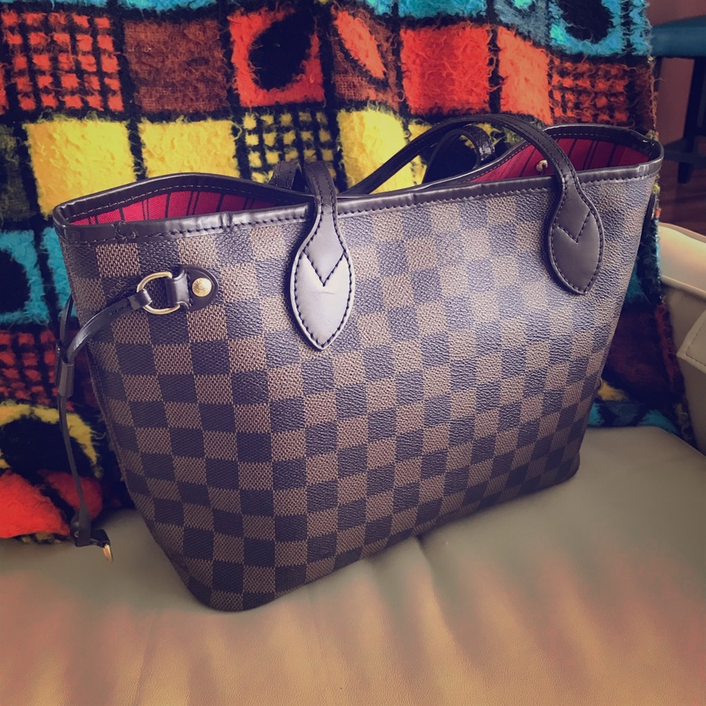 Louis Vuitton pm Neverfull Ebene brown tote